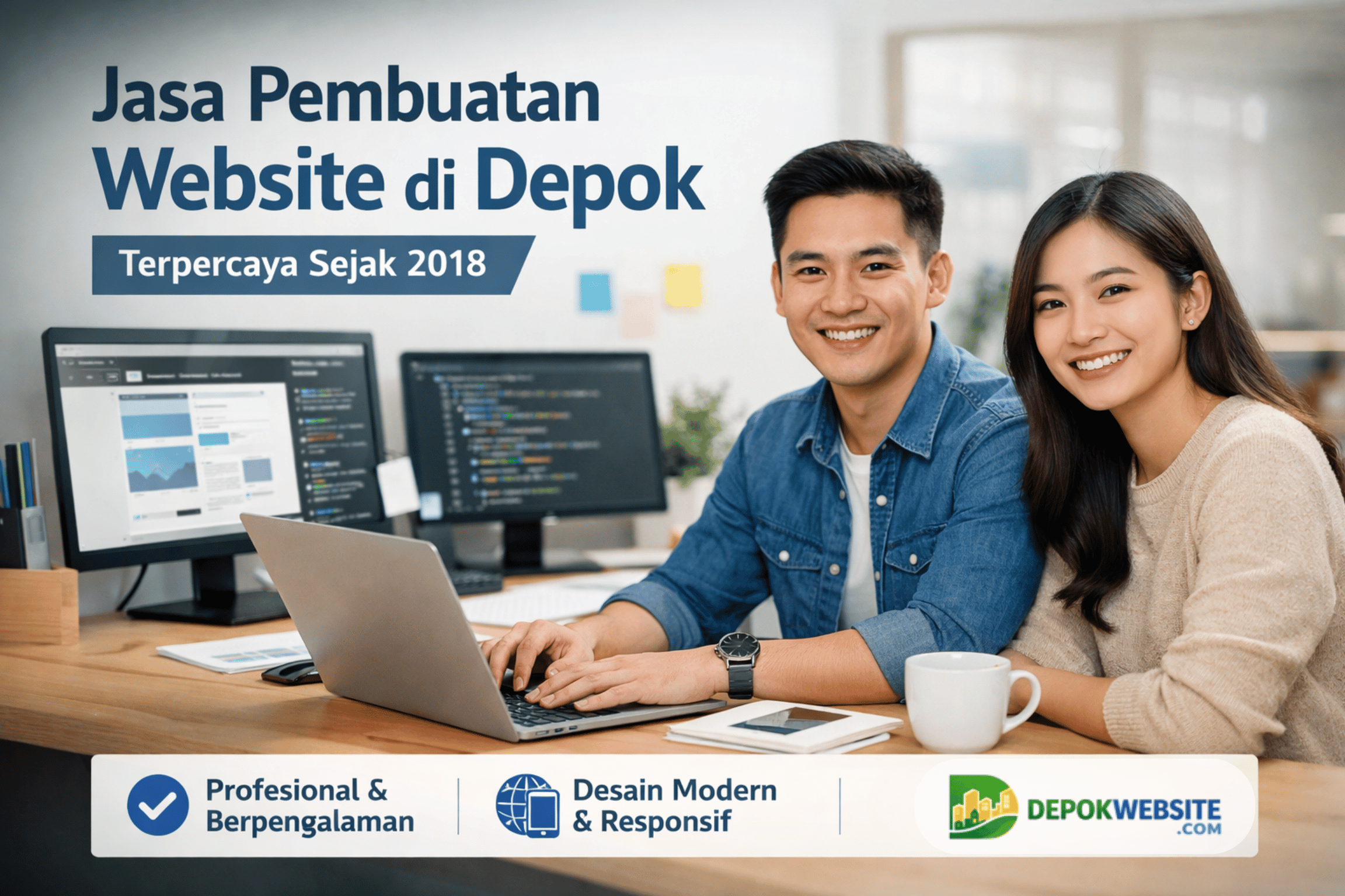 Jasa Pembuatan Website Depok Terpercaya